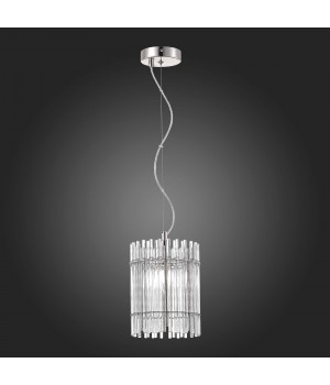 SL1656.103.01 Люстра подвесная ST-Luce Никель/Прозрачный E14 1*40W EPICA-foto6