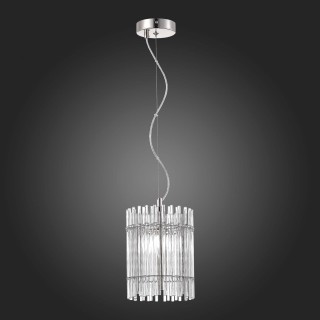 SL1656.103.01 Люстра подвесная ST-Luce Никель/Прозрачный E14 1*40W EPICA-foto6