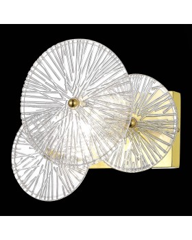 SL1657.201.01 Бра ST-Luce Золотистый/Прозрачный E14 1*40W FLERO-foto5