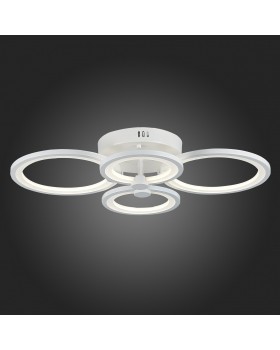 SLE200302-04 Светильник потолочный Белый/Белый LED 1*100W 3000-6000K LETO-foto5