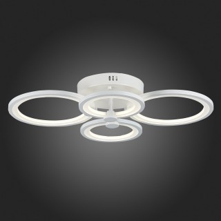 SLE200302-04 Светильник потолочный Белый/Белый LED 1*100W 3000-6000K LETO-foto5