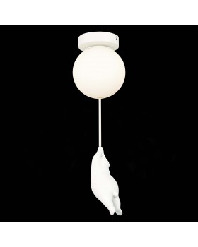 SLE115402-01 Светильник потолочный Белый/Белый G9 1*40W MODENA-foto3