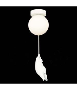 SLE115402-01 Светильник потолочный Белый/Белый G9 1*40W MODENA-foto3