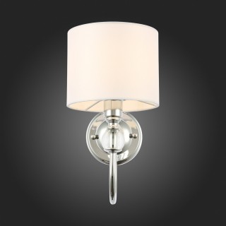 SLE111101-01 Светильник настенный Хром/Белый E14 1*40W LINNA-foto12
