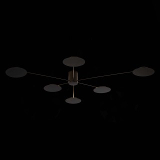 SL6006.402.06 Светильник потолочный ST-Luce Черный/Черный LED 6*5W 3000K Tondo-foto4