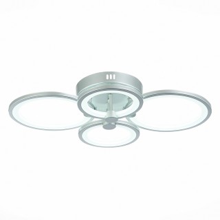 SLE200392-04 Светильник потолочный Серебристый/Белый LED 1*100W 3000-6000K LETO-foto3