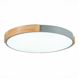 SLE201372-01 Светильник потолочный Серый, Светлое дерево/Белый LED 1*40W 3000K/4000K/6000K DELIA-foto11