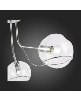 SLE102502-03 Люстра потолочная Хром/Прозрачный E14 3*40W BACA-foto9