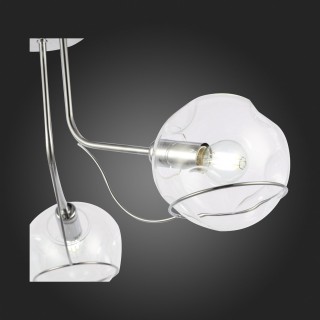 SLE102502-03 Люстра потолочная Хром/Прозрачный E14 3*40W BACA-foto9