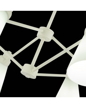 SLE103502-06 Люстра потолочная Белый/Белый E14 6*40W BIANE-foto6
