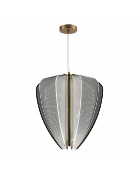 SL6509.213.01 Светильник подвесной ST-Luce Золотистый/Прозрачный LED 1*75W 4000K FESALE-foto3