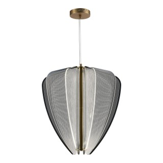 SL6509.213.01 Светильник подвесной ST-Luce Золотистый/Прозрачный LED 1*75W 4000K FESALE-foto3