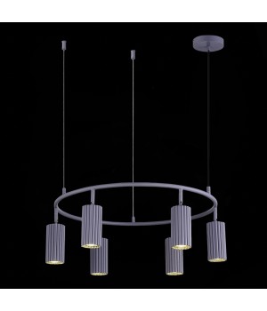 SL1213.703.06 Светильник подвесной ST-Luce Серый/Серый GU10 6*5W 4000K KENDO-foto5