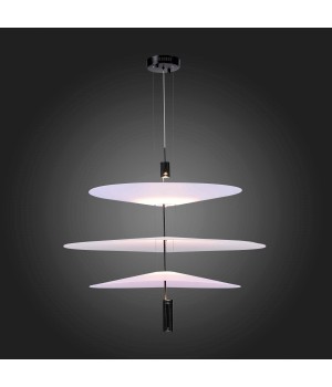 SL6101.403.01 Люстра подвесная ST-Luce Черный/Белый LED 1*10W 3000K Isola-foto6