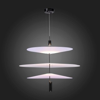 SL6101.403.01 Люстра подвесная ST-Luce Черный/Белый LED 1*10W 3000K Isola-foto6