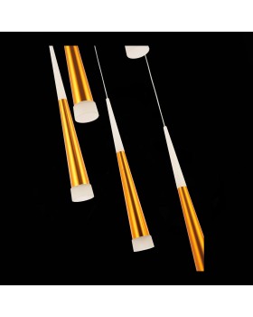 SLE200103-05 Светильник подвесной Золотистый/Золотистый, Белый LED 5*7W 3000K ORPELO-foto6
