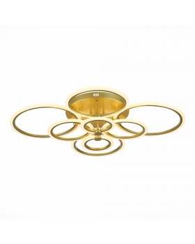 SLE500522-08 Светильник потолочный Золотистый/Белый LED 1*212W 3000-6000K CERINA-foto2