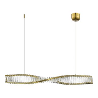 SL6205.313.01 Светильник подвесной ST-Luce Латунь/Прозрачный LED 1*21W 3000K ELICA-foto2