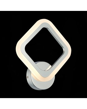 SLE500111-01 Бра Хром/Белый LED 1*16W 3000K/4000K/6000K SAMURO-foto4