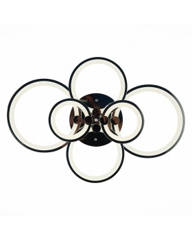 SLE200312-06 Светильник потолочный Хром/Белый LED 1*168W 3000-6000K LETO-foto5