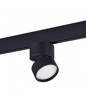 ST809.446.09 Магнитный трековый светильник Черный LED 1*9W 4000K 600Lm Ra>90 120° IP20 D85xH126 48VV SKYLINE 48-foto2