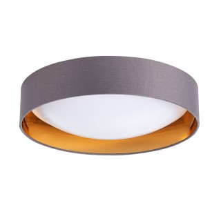 SLE201112-01 Светильник потолочный Серый, Золото/Белый LED 1*24W 4000K ORBIO-foto2