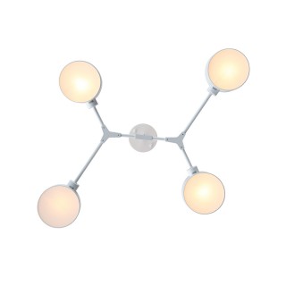 SLE183502-04 Люстра потолочная Белый/Белый E14 4*60W GIMENTO-foto10