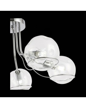 SLE102502-05 Люстра потолочная Хром/Прозрачный E14 5*40W BACA-foto6