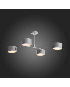 SLE183702-04 Люстра потолочная Серый/Серый E14 4*60W GIMENTO-foto5