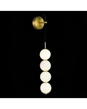 SL6112.201.14 Бра ST-Luce Золотистый/Молочно-белый LED 1*14W ODE-foto3