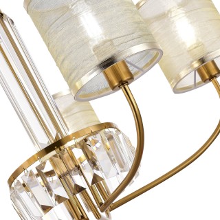 SLE1119-303-05 Светильник подвесной Латунь/Шампань E14 5*40W ELLISSE-foto3