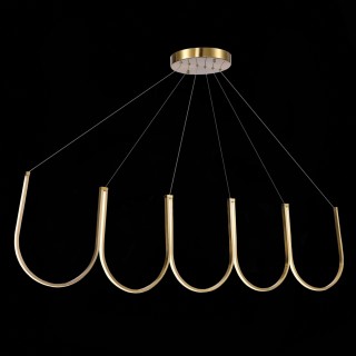 SL6202.213.01 Светильник подвесной ST-Luce Золотистый LED 1*68W 3000K HEIT-foto5