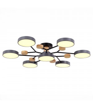 SLE6006-702-07 Светильник потолочный Серый/Серый LED 7*12W 3000K/4500K/6000K FAEMA-foto3