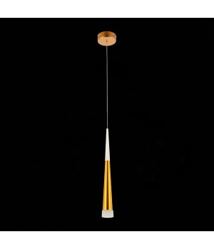 SLE200103-01 Светильник подвесной Золотистый/Золотистый, Белый LED 1*7W 3000K ORPELO-foto5