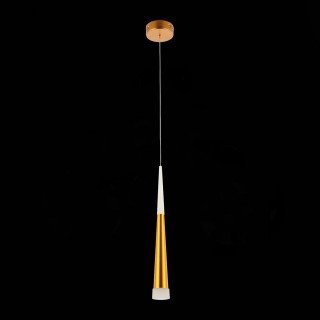 SLE200103-01 Светильник подвесной Золотистый/Золотистый, Белый LED 1*7W 3000K ORPELO-foto5