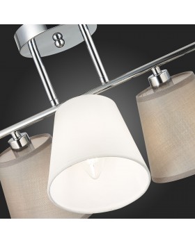 SLE300402-05 Люстра потолочная хром/белый, серый E14 5*40W PRATO-foto9