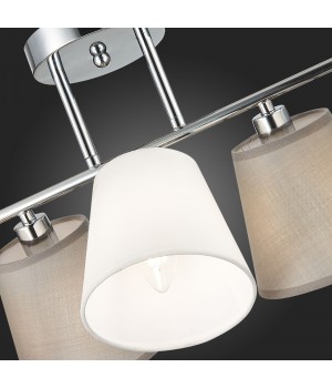 SLE300402-05 Люстра потолочная хром/белый, серый E14 5*40W PRATO-foto9