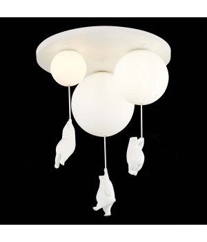 SLE115402-03 Светильник потолочный Белый/Белый E27/G9 3*160W MODENA-foto4