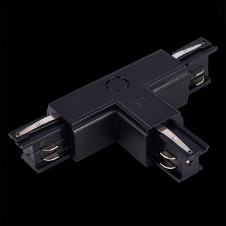 ST030.409.16R1 Т-образный токоподвод правый 1 для трехфазного шинопровода ST-Luce Черный Трехфазная трековая система-foto2