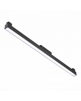 ST360.436.20 Магнитный трековый светильник Черный LED 1*20W 3000K 1 300Lm Ra>90 120 IP20 L606xW22xH44 48VV SKYLINE 48-foto3