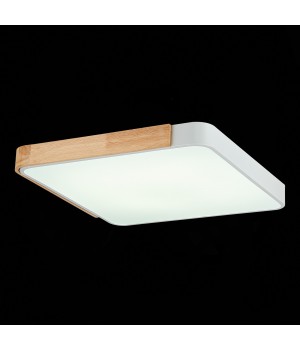SLE201252-01 Светильник потолочный Белый, Светлое дерево/Белый LED 1*42W 3000K/4000K/6000K FESTA-foto7