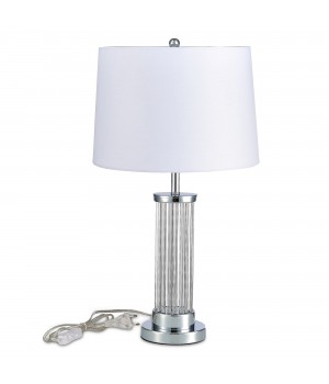 SL1003.104.01 Прикроватная лампа ST-Luce Хром/Белый E27 1*40W CORSI-foto2