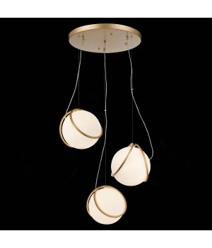 SL1181.353.03 Светильник подвесной ST-Luce Латунь/Латунь, Белый E27 3*40W Acerra-foto4