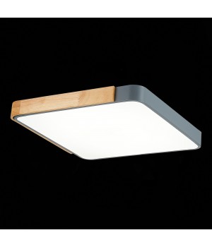 SLE201272-01 Светильник потолочный Серый, Светлое дерево/Белый LED 1*42W 3000K/4000K/6000K FESTA-foto9