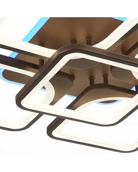 SLE500472-05RGB Светильник потолочный Кофейный/Белый LED 1*170W RGB 10W 3000-6000K VALIA-foto5