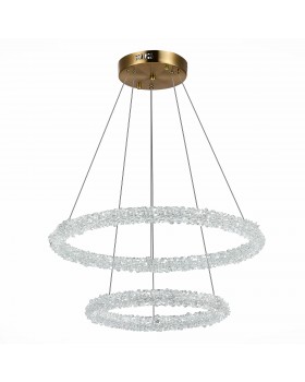 SL6110.203.02 Люстра подвесная ST-Luce Золотистый/Золотистый LED 2*28W 3000 - 6500K AVANA-foto4