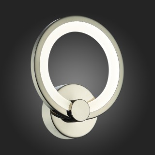 SLE200381-01 Бра Темный хром/Белый LED 1*20W 3000K/4000K/6000K LETO-foto7