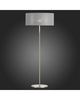 SLE300515-01 Торшер Никель/Серый, Серебристый E27 1*40W BRESCIA-foto4