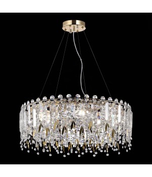 SL1655.203.08 Люстра подвесная ST-Luce Золотистый/Прозрачный E14 8*40W DESIO-foto5