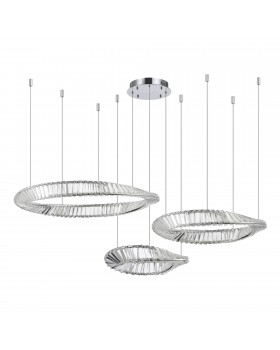 SL6204.111.03 Светильник подвесной ST-Luce Хром/Прозрачный LED 1*97W 4000K RITORTO-foto2